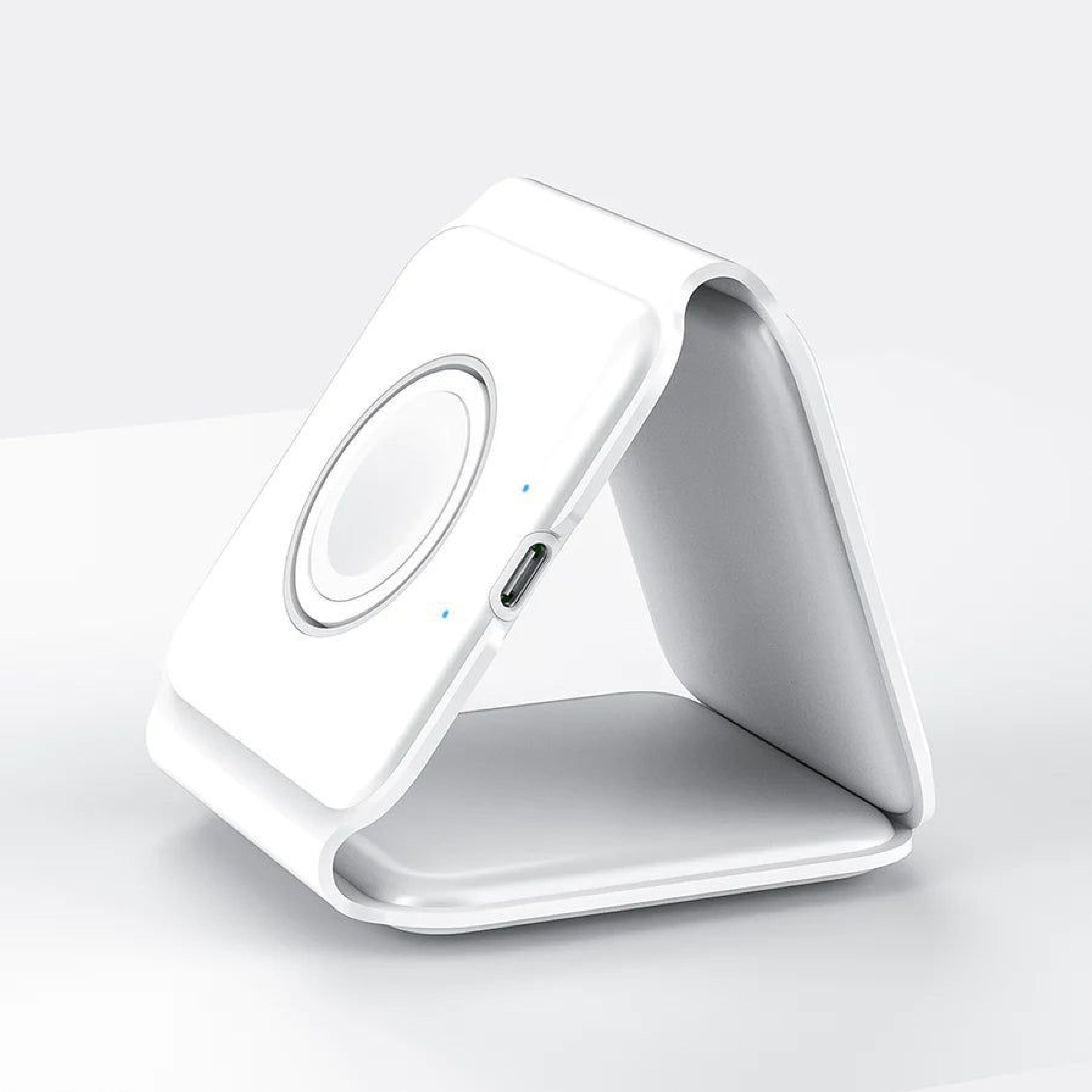 3 in 1 Magnetic Wireless Charger Foldable 15W | Fast Charging Station for Phone, Smartwatch & Earbuds