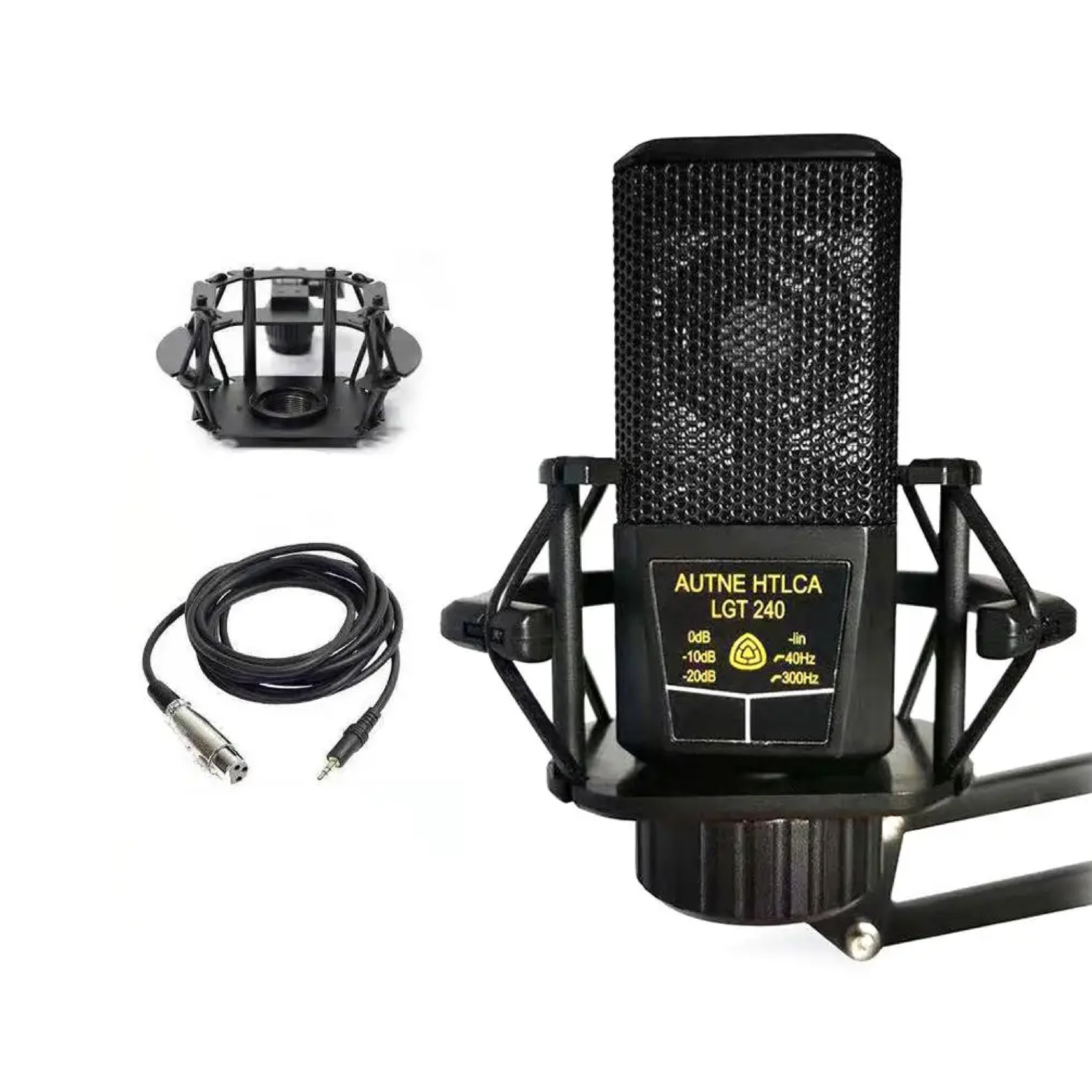 240 condenser microphone sound card set English sound card V8S live broadcast equipment F998 full set of mobile phone computer recording