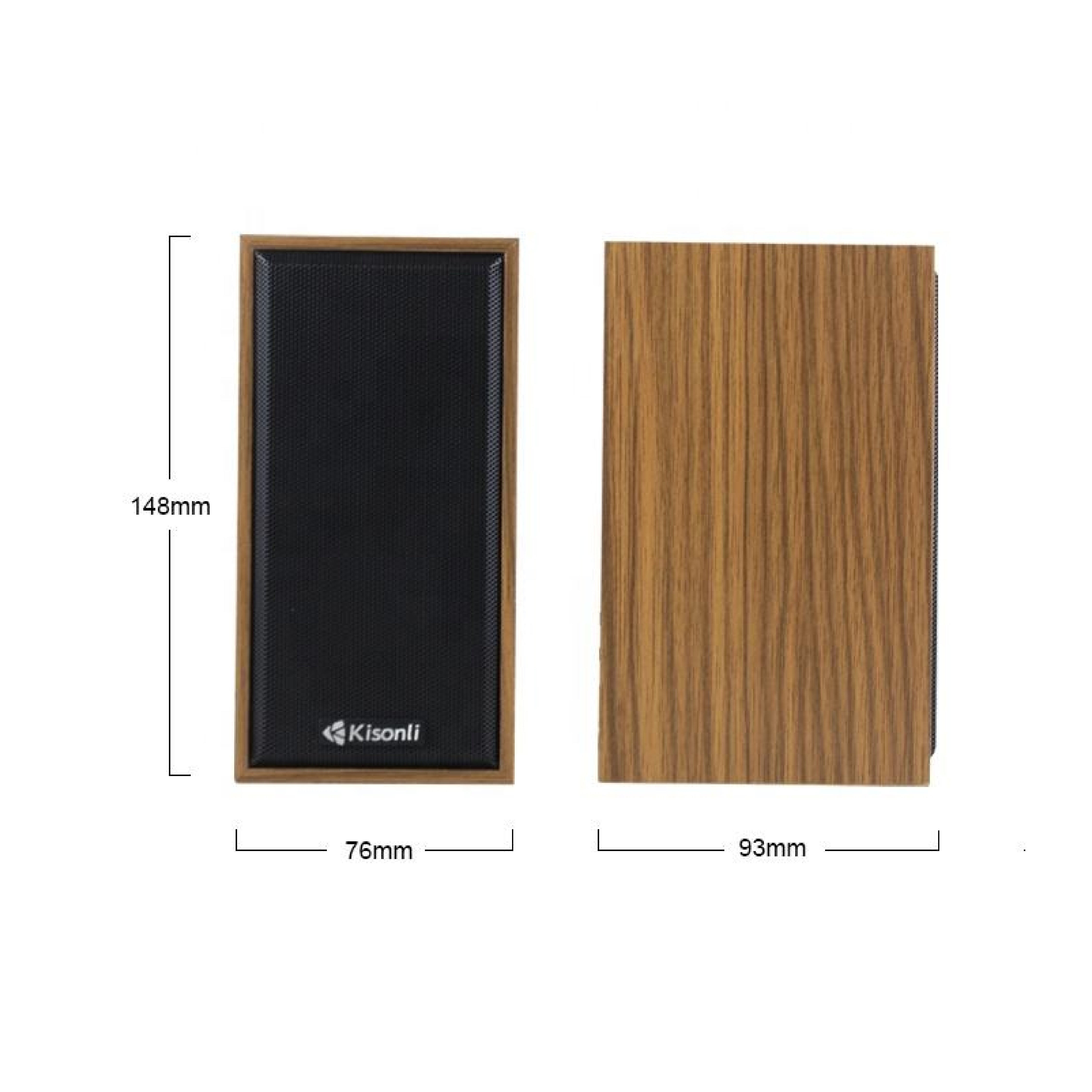 Kisonli 4 power bass usb speaker module T-002A