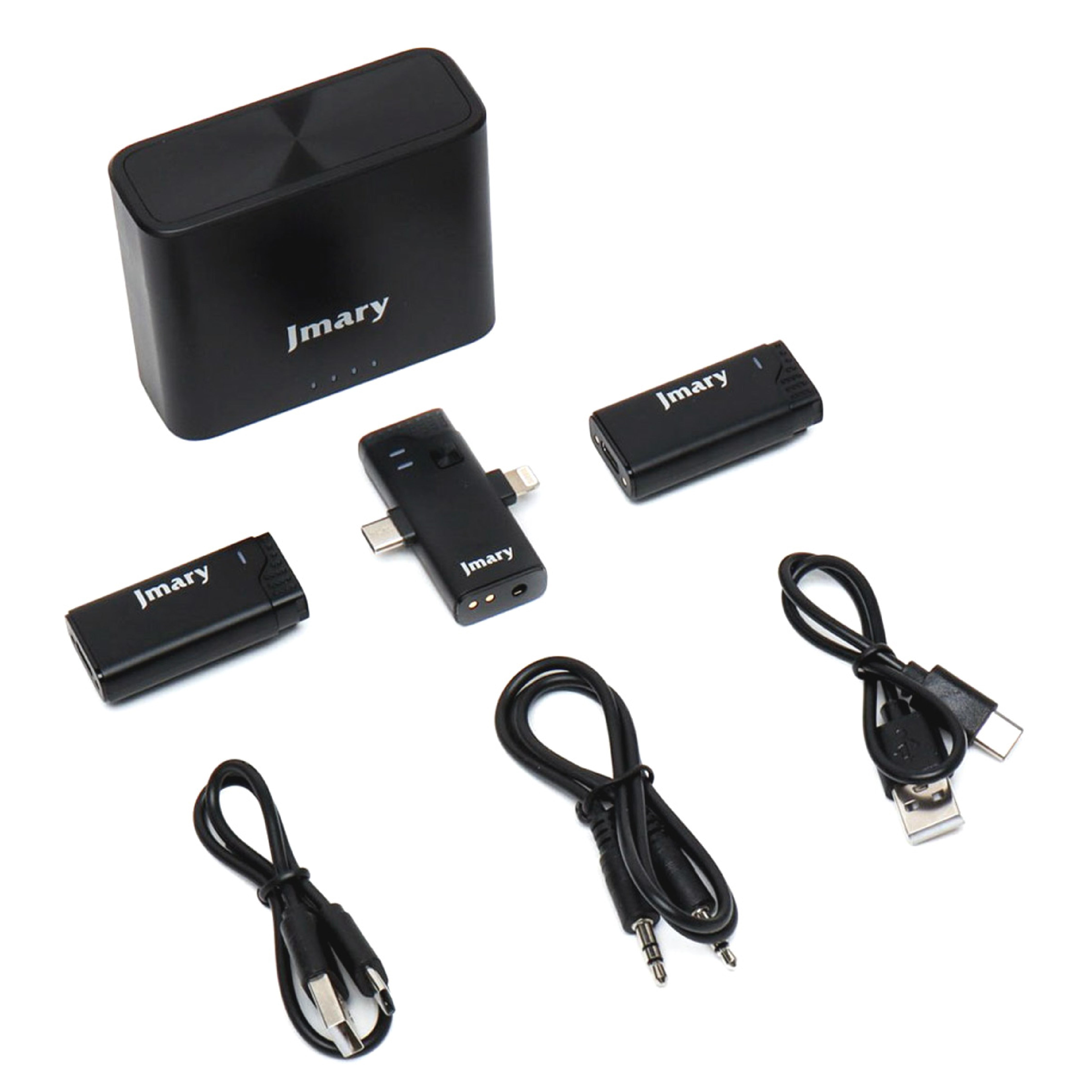 Jmary MW16 Dual Wireless Microphone for Mobile & Camera