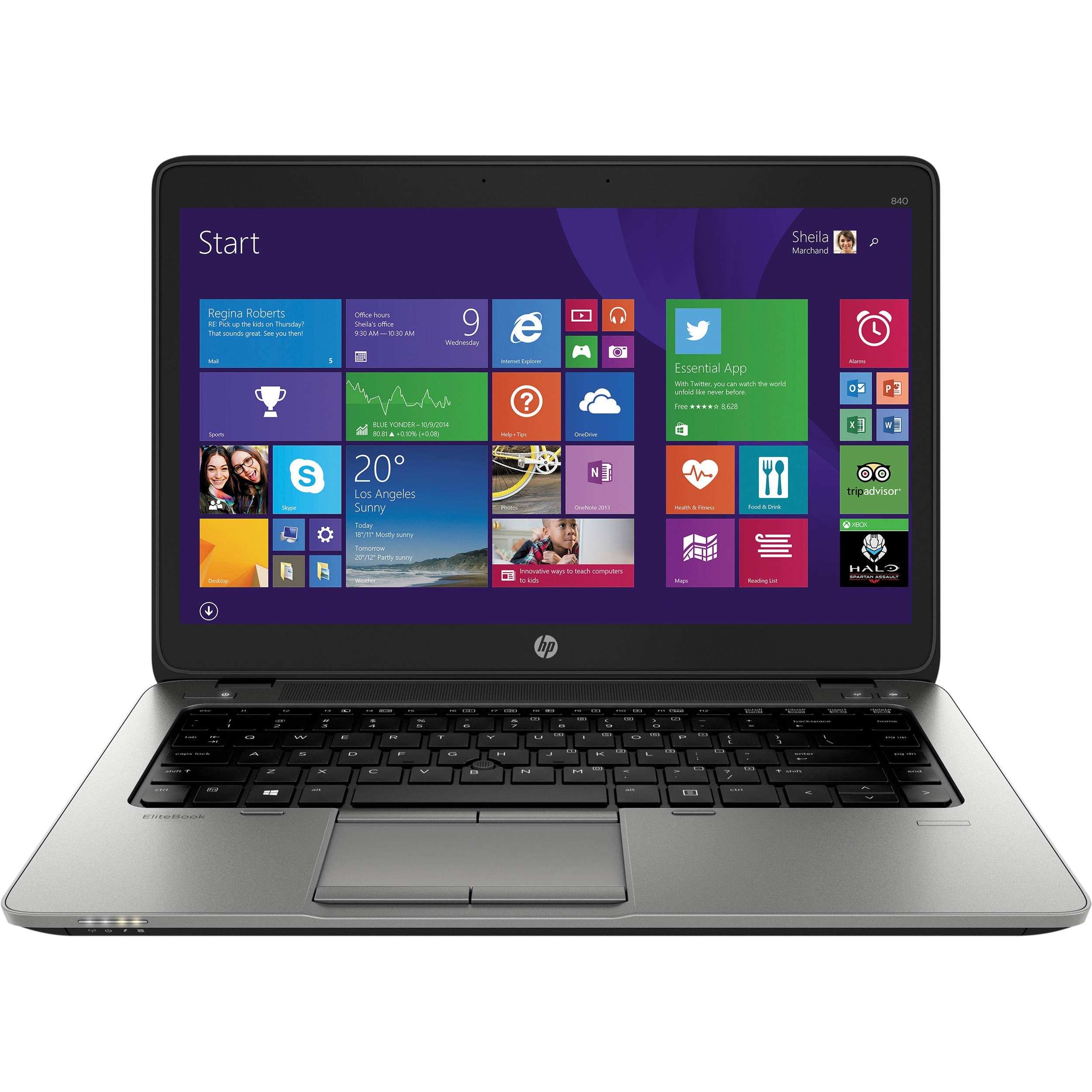 HP EliteBook 840 G2 Core i5 5th Generation 8GB Ram 320 HDD
