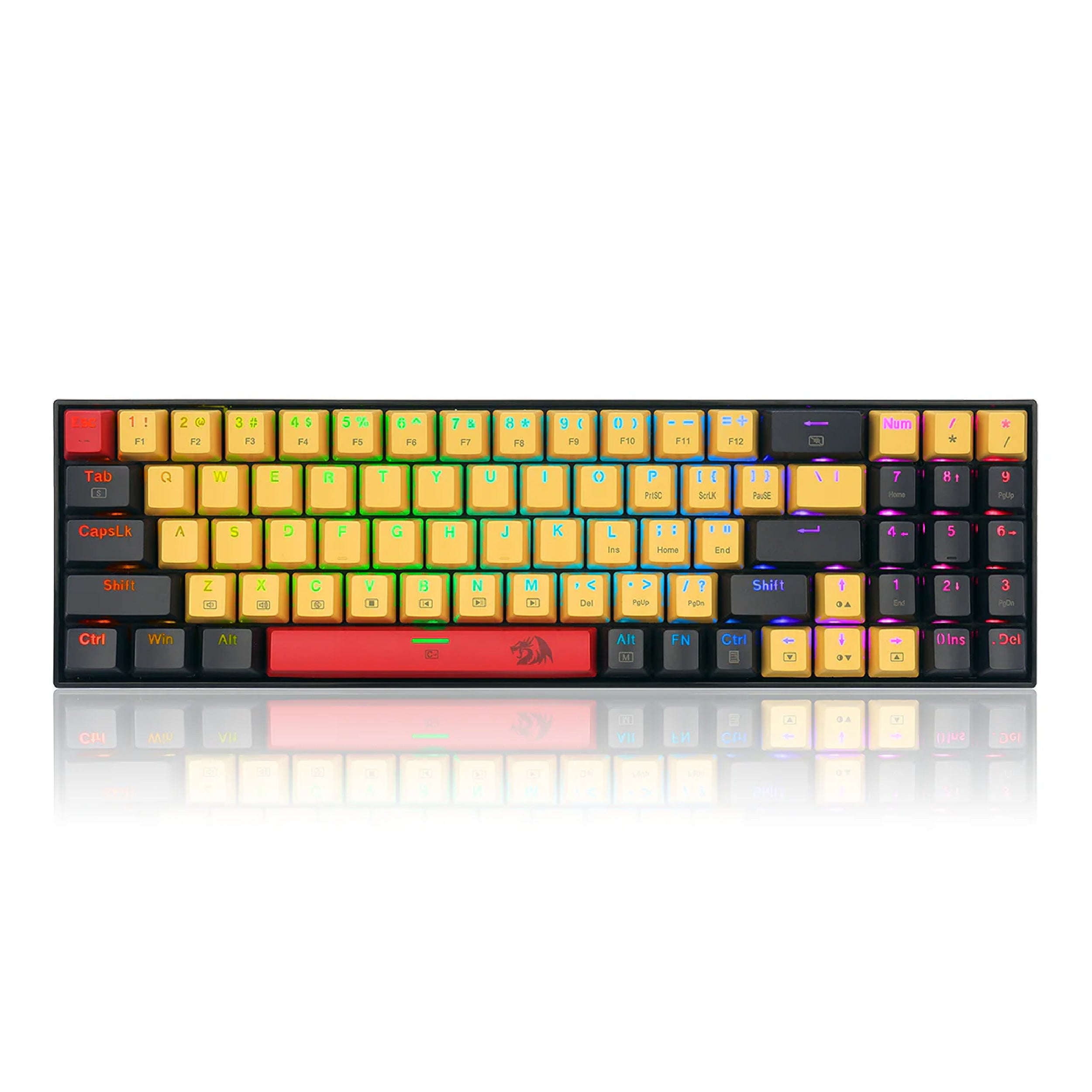 Redragon Keyboard K688 RGB Black